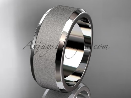 925 Sterling Silver Men's Ring Platinum Finish – Karizma Jewels